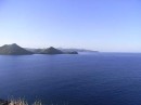 View looking south from Pigeon Island at Rodney Bay, St Lucia.