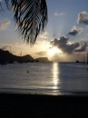 Sunset from Port Elizabeth, Admiralty Bay, Bequia.