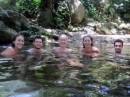 Another swim - we usually had one per day. Left to Right: Orla, Thomas, Andrea, Rachael and Mikey