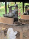 A clay oven/stove - four at this camp and all different sizes