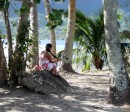 Relaxing in Bora Bora