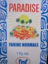 Even the flour tells us we are in paradise.