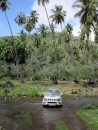 Our jeep for the day, one of the river crossings