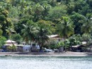 The settlement of Tanetane in Douglas Bay, Dominica..