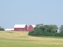 A typical farm land scene off the main roads in Ontario.