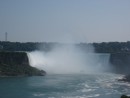 Looking towards Horeshoe Falls at Niagara.