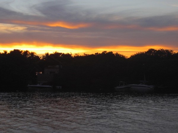 Sunset at Isla Grande - Rosarios