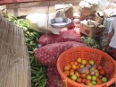 Colombian trader, traveling veggie shop