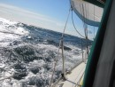 A brisk sail towards Iles Magdelene