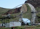 A Gamma Ray detector telescope high in the mountains of La Palma