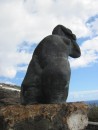 Statue at La Palma. We think (translation problems) it commemorates the suffering of women when fishermen are lost at sea