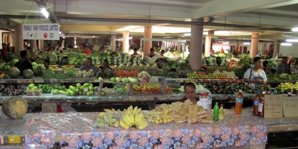 The main market in Nukualofa