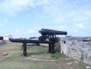 One of the cannon - MLR (Mussle Loaded Rifled) from late 1800s