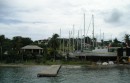 ww The boat yard is on the right and the Yacht Club on the left.JPG