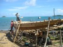 b It takes 8 months to build one of these wooden boats.JPG