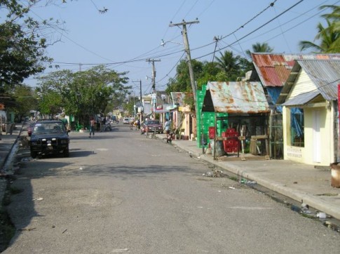 Main Street in Luperon.
