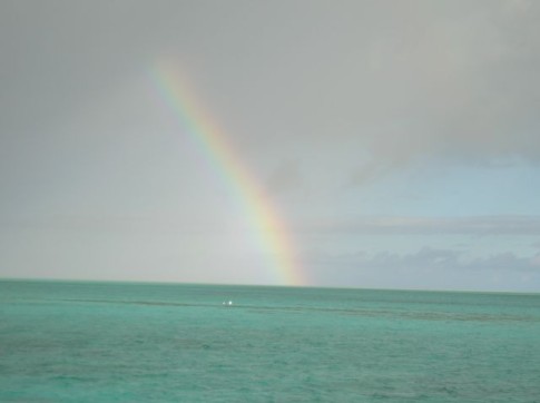 Rainbow in South Caicos