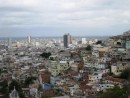 View of Guayaquil from atop Cerro Santa Anna (after climbing 444 steps). Guayaquil is Ecuador