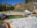 Hot spring at Colca Lodge in the Colca Canyon. It was very easy to spend hours relaxing in the water, especially since there was a roving bartender to attend to your needs!