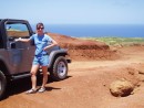 The next day we did the one thing you can do on Lanai besides golf - rent a jeep.  There are only 2 paved roads so a jeep is the