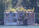 Quite the floating home, Surge Narrows