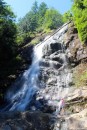 A strenous hike from the Toba Wildernest Marina takes you to this waterfall