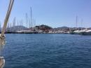 Marmaris: View of Marmaris front from the fuel quay