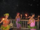 The Tongan fire dance at The Giggling Whale.