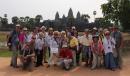 Full group at Angkor Wat