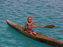 Young paddler visits us across from Tavanipupu