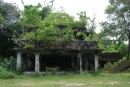 Japanese Headquarters in Peleliu. This was the building represented in the gripping attack across the runway in the series "The Pacific."