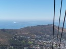 A view from the cable car as we took it to the top.