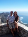 Mark and I at the top of Table Mountain