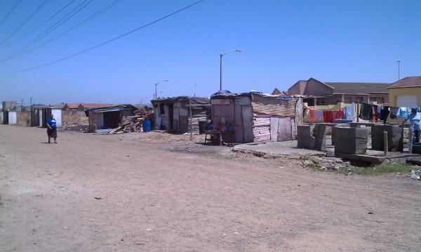 This is one of the poorer sections of the Langa Township