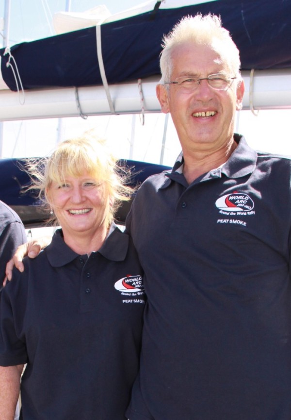 Our great friends from Scotland - Caroline and David (s/v Peat Smoke)