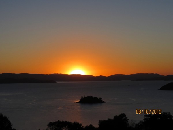 Sunset on Hamilton Island