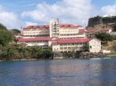 A hospital in Grenada right on the water - what a view!