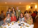 June, BJ, Marcia & Dottie all sitting, Carol, Gail, Lorraine standing