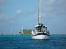 A great anchorage in the San Blas
