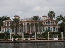 One of the mansions in Fort Lauderdale