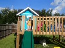 The Cooper play house that Will built.