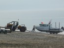 Ninilchink, hauling in and out the fishing boats for the huge tides