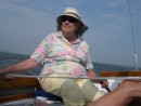 June, who sailed as a kid on the north shore of Long Island, and never lost her touch.