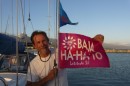 OK  -  time to put up the Ha Ha flag and meet other boats doing the Baja Ha Ha Rally starting Oct 25 from San Diego.