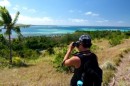 Bri getting some great shots on Nanuya Island with his new camera