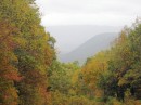 The tourist destination and old railroad town of Ohiopyle is situated in this Laurel Highlands valley.  Overlooking the town, Ohiopyle State Park . . . 