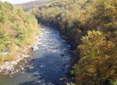 Flowing through the Highlands is this, one of our favorite rivers, the Youghiogheny. Here, making it