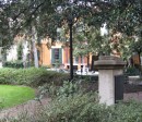 The South East corner of another beautiful Savannah square.
