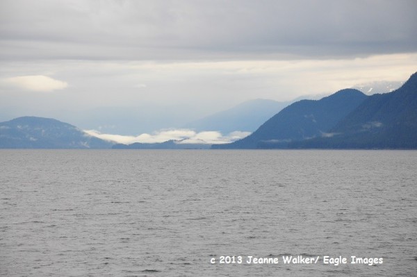 Entering the inside passage