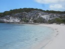 Beach south of Lobster Point, Hog Cay